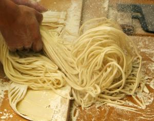 うどん打ち体験