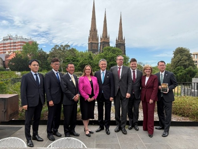 ビクトリア州友好訪問愛知県議会代表団の渡航の画像
