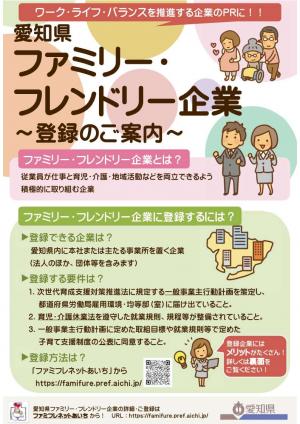 愛知県ファミリー・フレンドリー企業