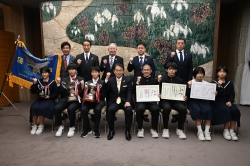 「パナソニック杯第20回全日本都道府県対抗少年剣道優勝大会」の優勝報告