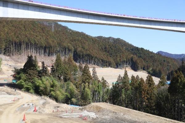 新設楽大橋北側を望む2026