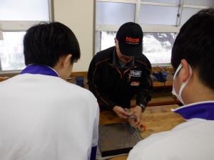 きさげ加工体験