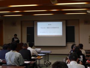 埋蔵文化財調査研究会の様子です。