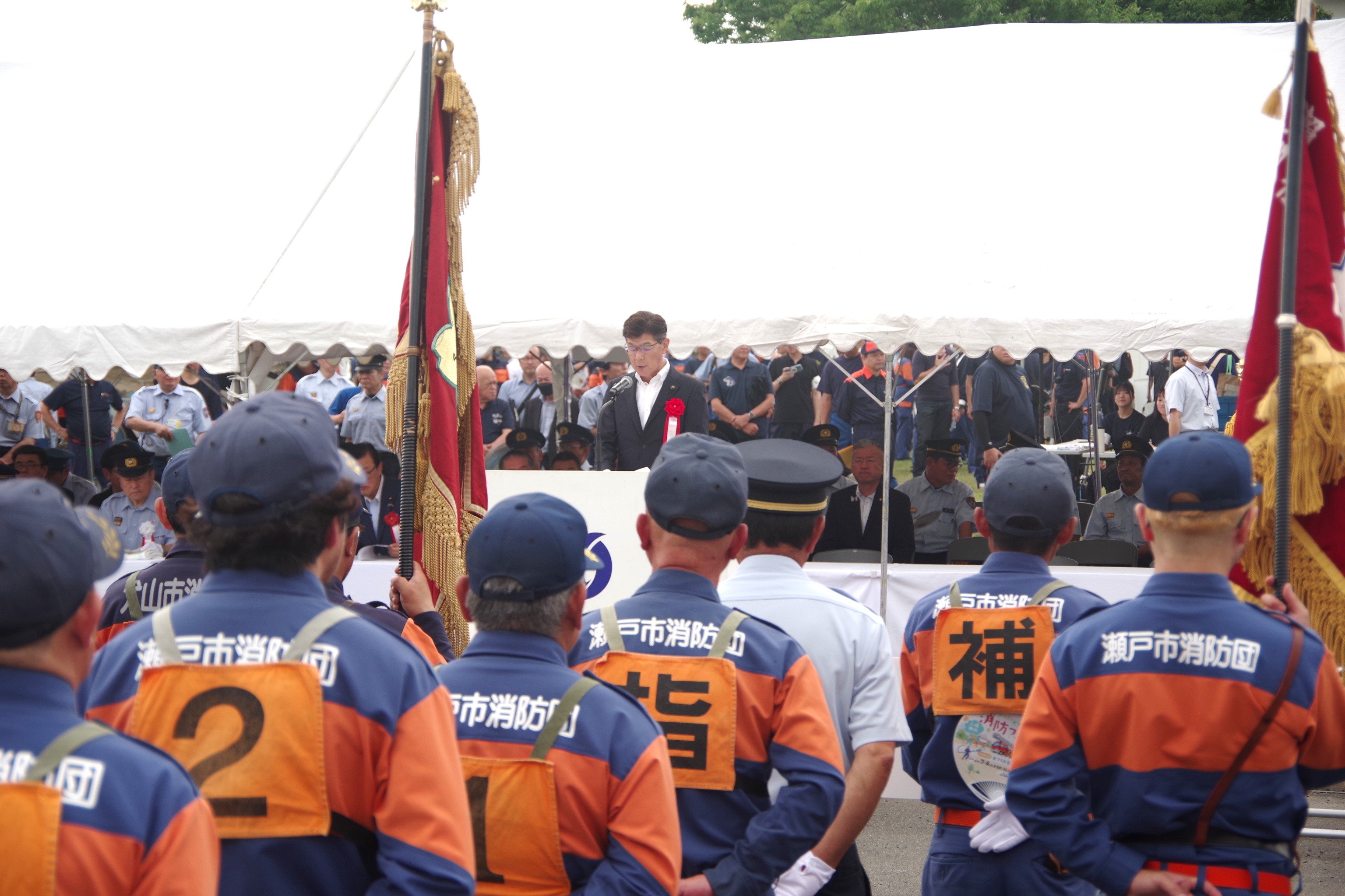 第71回愛知県消防操法大会の画像