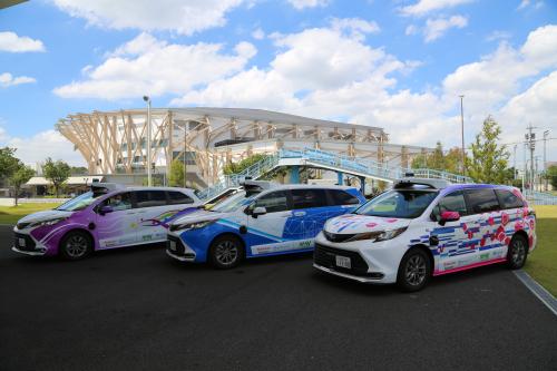 自動運転車両の写真