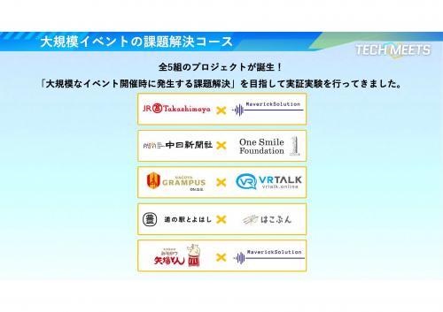 大規模イベントの課題解決コース