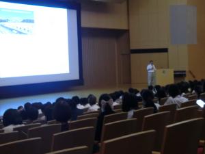 講座「災害とボランティア」の様子