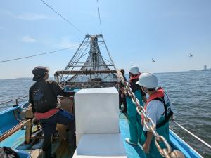 操業作業の見学